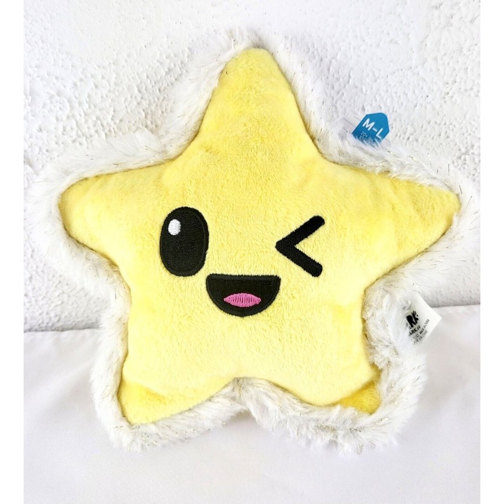 Bark Box Pawticipation Star I Tried Yellow Plush Dog Toy - Size Medium/ Large